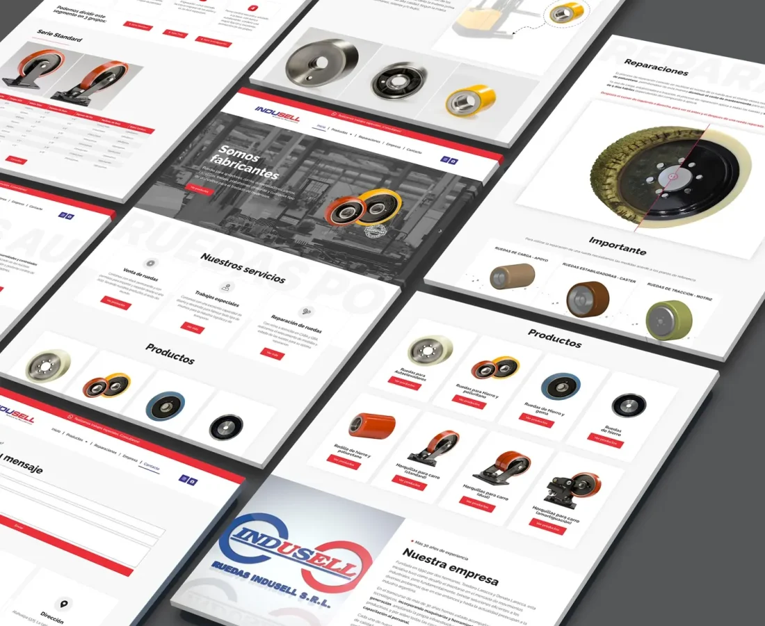 Imagen de mockup de Página web y Diseño Web en Buenos Aires