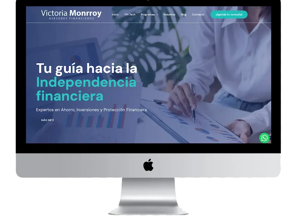 Sitio Web Asesores Financieros