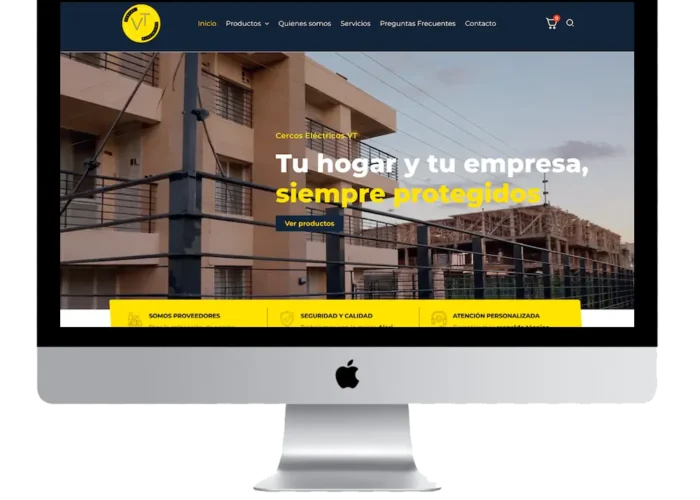 Diseño web cercos eléctricos