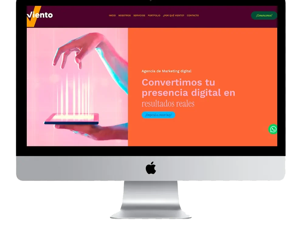 Páginas Webs Agencias Marketing